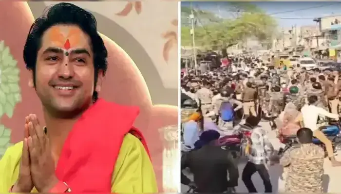 Hindu religious symbols insulted, and Hindu sage disrespected during protest rally in Chitrakoot, Uttar Pradesh