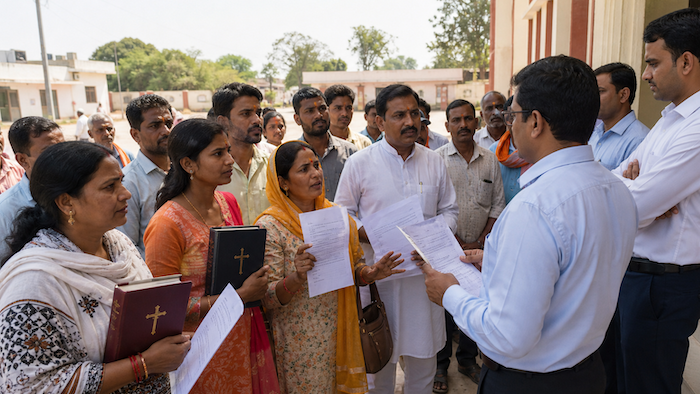 Hindu Dalit community targeted through organised gatherings for Christian conversion through coercion