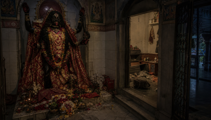 Hindu temple in Rajganj violated as thieves steal gold eyes and sacred ornaments from Hindu goddess idol
