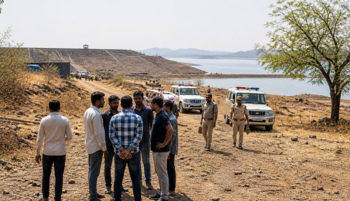Hindu cow protection workers surrounded and beaten with weapons after arriving to oppose illegal conversion and cow slaughter gathering