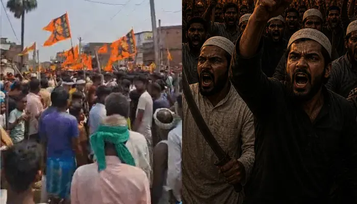 Hindu religious procession attacked near mosque in Bihar, devotees stone-pelted over DJ music by Muslims