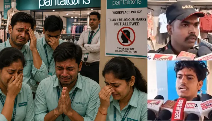 Hindu employees forced to remove their tilak and kalava at workplace; employers also mock Hindu devotion and revered deities