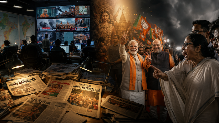 Anti-Hindu prejudice: Western leftist media portrays Hindu nationalism and Hindu community as a "threat to religious minorities in India"