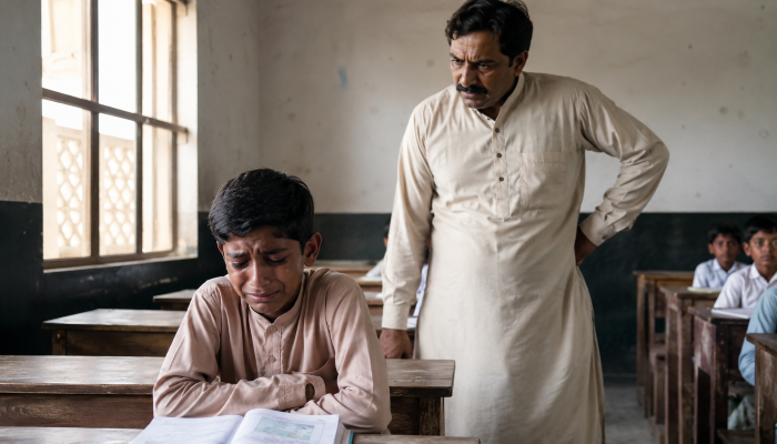 Minor Hindu boy pressured to recite kalma and convert to Islam by Muslim teacher in Sindh, Pakistan