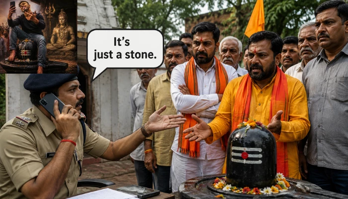 Hindu sentiments mocked: police dismiss Shivling desecration act by Muslim man in Bihar's Nawada, calls the sacred idol "just a stone" 