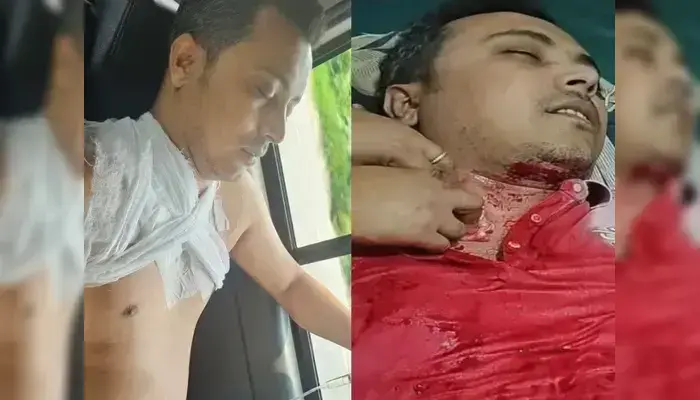 Hindu man brutally attacked and stabbed by Muslim man over trivial dispute in Bangladesh amidst ongoing persecution of Hindus