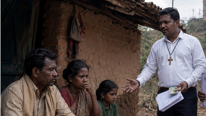 Hindu family lured for Christian conversion through monetary and medical inducements; threatened with social exclusion upon refusal