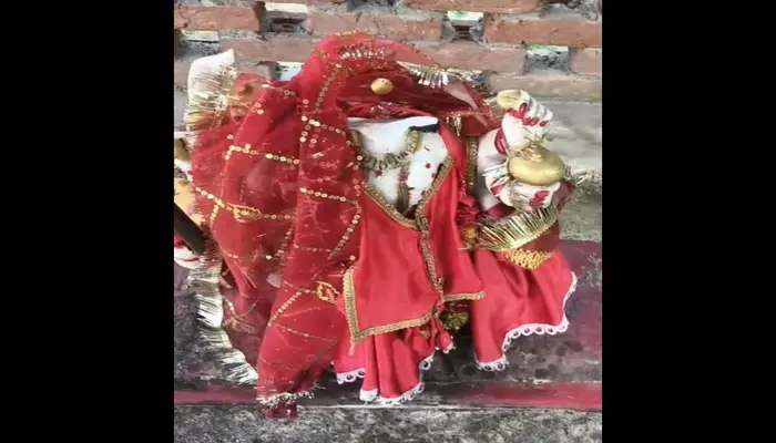 Hindu temple vandalised, consecrated idol of Goddess Durga beheaded by unknown miscreants in Shahjahanpur, Uttar Pradesh