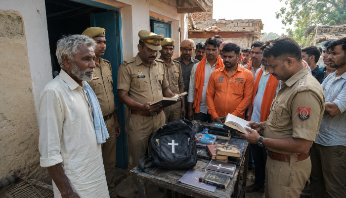 Hindu villagers targeted by organised Christian conversion network in Rampur, Uttar Pradesh