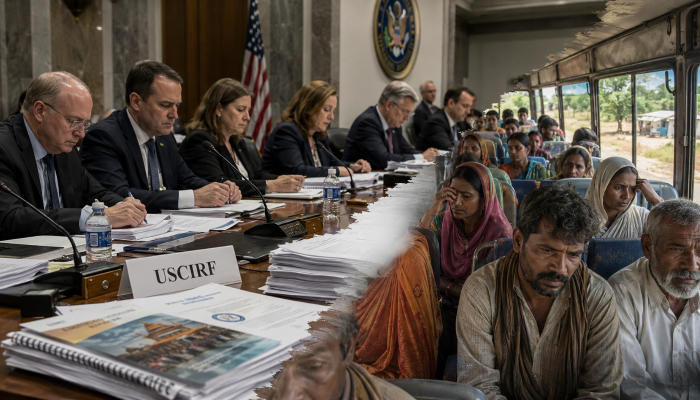 Anti-Hindu bias: USCIRF reframes documented Christian conversion network targeting Hindus as Christian persecution