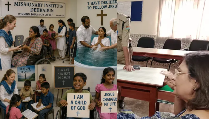 Disabled Hindu children and their families targeted for forced conversion at Christian missionary institute in Dehradun, Uttarakhand
