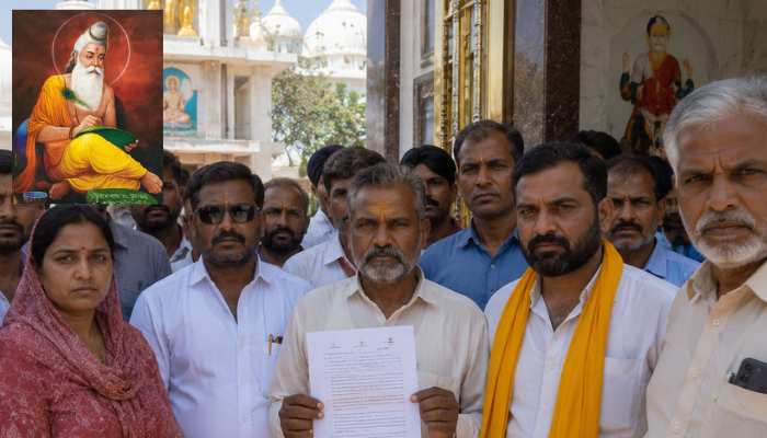Hindu devotees outraged as Punjabi film actor's wife makes denigrating remarks against revered Hindu sage Maharishi Valmiki