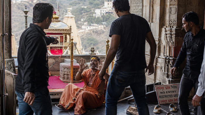 Sacred temple norms at Jejuri temple violated as visitors enter premises with footwear, beat up priest for opposing
