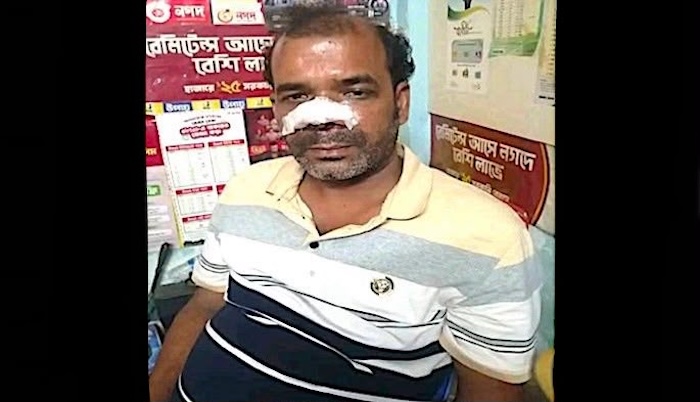 Hindu businessman targeted in violent roadside attack, injured after ambush amidst ongoing persecution of Hindu minorities in Bangladesh 