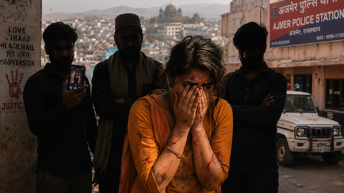 Hindu woman repeatedly targeted with sexual violence, blackmailed with obscene videos and pressured to convert to Islam in Kishangarh