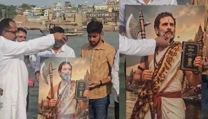 Hindu faith mocked: Indian politicians depicted Lord Parashurama in derogatory manner for political propaganda 