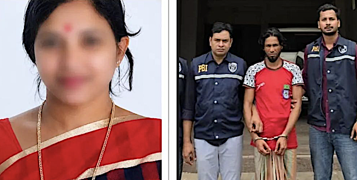 Hindu woman raped and murdered, Muslim perpetrator arrested after four years of investigation in Bangladesh amidst ongoing persecution of Hindu minority 