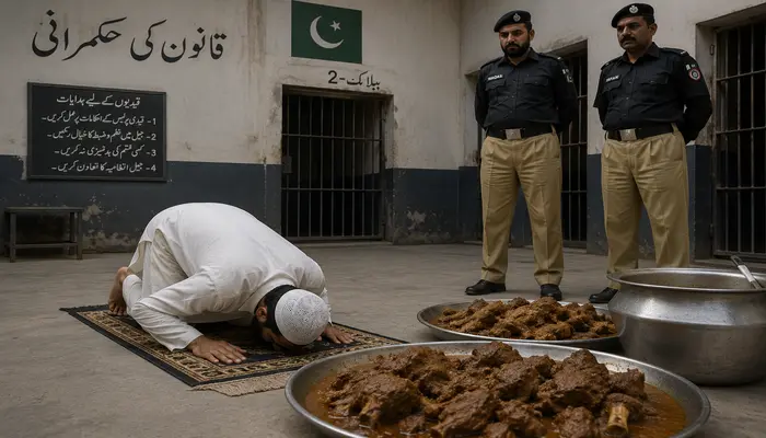 Hindu man persecuted for resisting wife's conversion by Mian Mithu; compelled to recite kalma and eat cow meat in custody by Pakistan authorities