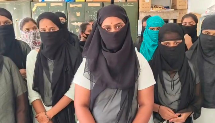 Hindu female students and employees pressured to convert, subjected to religious discrimination, threats over wearing tilak, and selective dismissals by Muslim instructor in Solapur