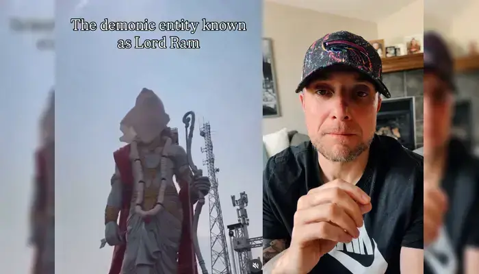 Hindu faith targeted after Christian social media influencer calls Lord Ram as "demonic entity"