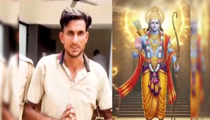 Hindu religious sentiments outraged after Muslim man made social media posts insulting Lord Ram in Muzaffarnagar, Uttar Pradesh