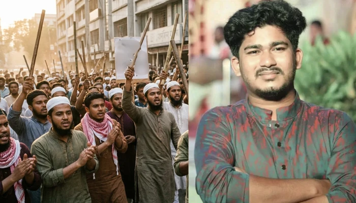 Hindu student leader threatened and doxxed for protesting the denigration of Lord Ram at Dhaka University at Dhaka University