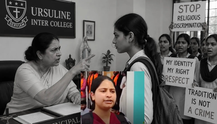Hindu student expelled by principal of Christian missionary college for her religion; told she had no right to study since she is Hindu 