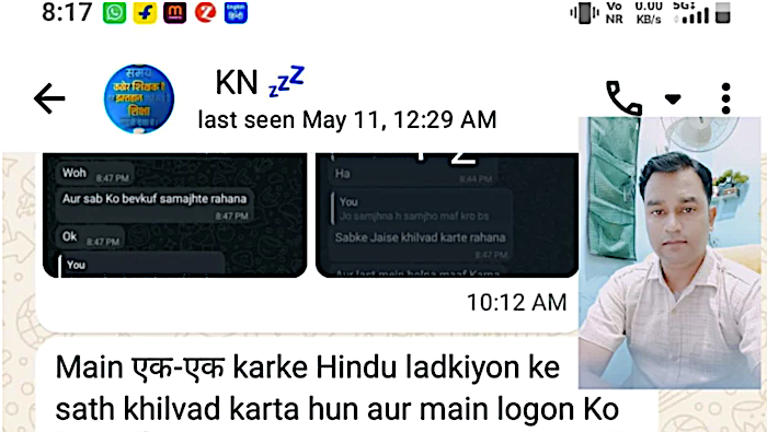 Hindu woman deceived and sexually exploited by Muslim man posing as Hindu politician; accused similarly targeted multiple other Hindu women