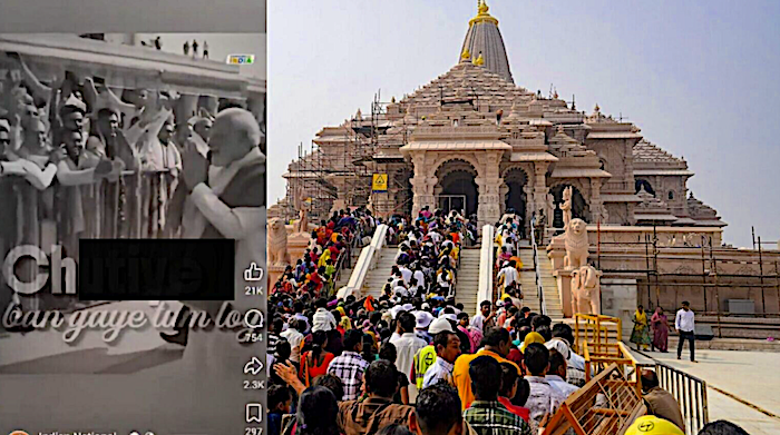 Hindu community abused with vulgar slur in official social media post by Indian National Congress Tripura
