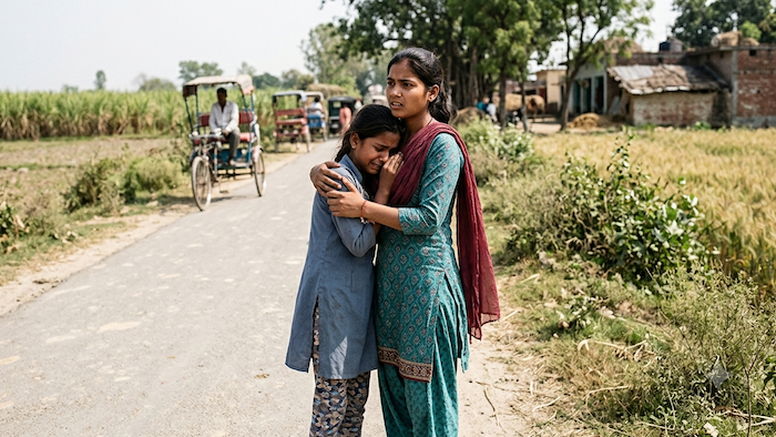 Minor Hindu girl abducted by Muslim men for forced conversion in Shahjahanpur; victim's sister assaulted after trying to save her