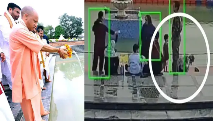 Hindu religious sentiments outraged after Muslim women performs ablution and namaz at Hindu religious site 