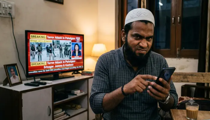 Massacre of Hindus in Pahalgam terror attack celebrated by Muslim man; accused called for Islamisation of Kashmir and violence against Hindu community