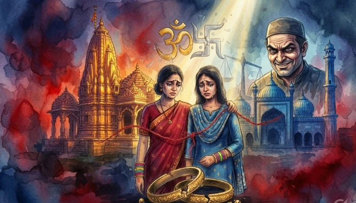 Hindu woman raped and forced to convert by her Muslim brother-in-law; accused had also previously converted and married victim's elder sister