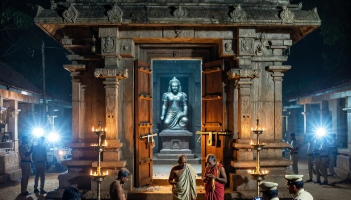 Hindu temple desecrated; sacred Hindu idol worth Rs 51 lakhs stolen from a temple in Bijapur, Karnataka