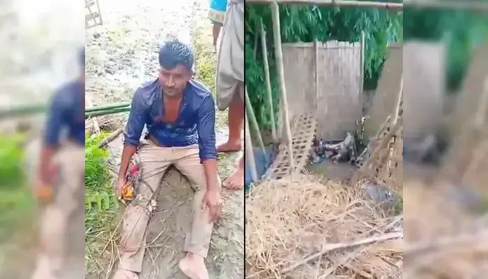 Hindu temple attacked and consecrated idol vandalised by Muslim man amidst ongoing persecution of Hindu minorities in Bangladesh