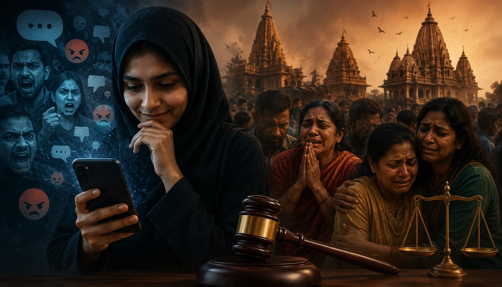 Hindus mocked after Pahalgam massacre; Muslim woman calls them "stinky Hindus," says she hates India