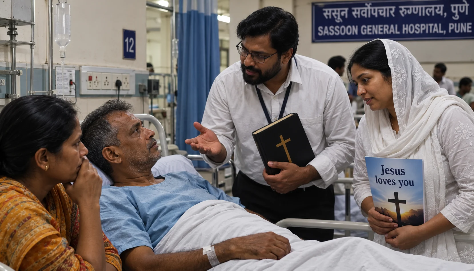 Hindu patients and their families targeted for Christian proselytisation inside government-run hospital in Pune
