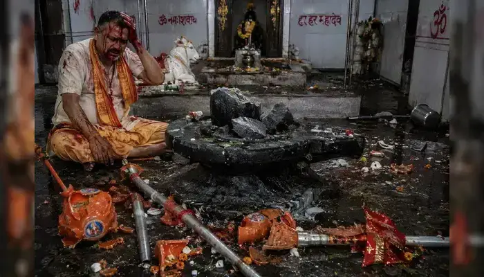 Hindu temple targeted in Kanpur Dehat; Muslim men desecrate sacred Shivalinga and Kanwar, brutally assault temple priest
