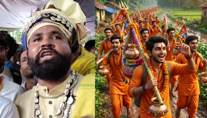 Hinduphobia on display; Cockroach Janata Party supporter mocks sacred Kanwar Yatra under guise of his 'pro-student activism'