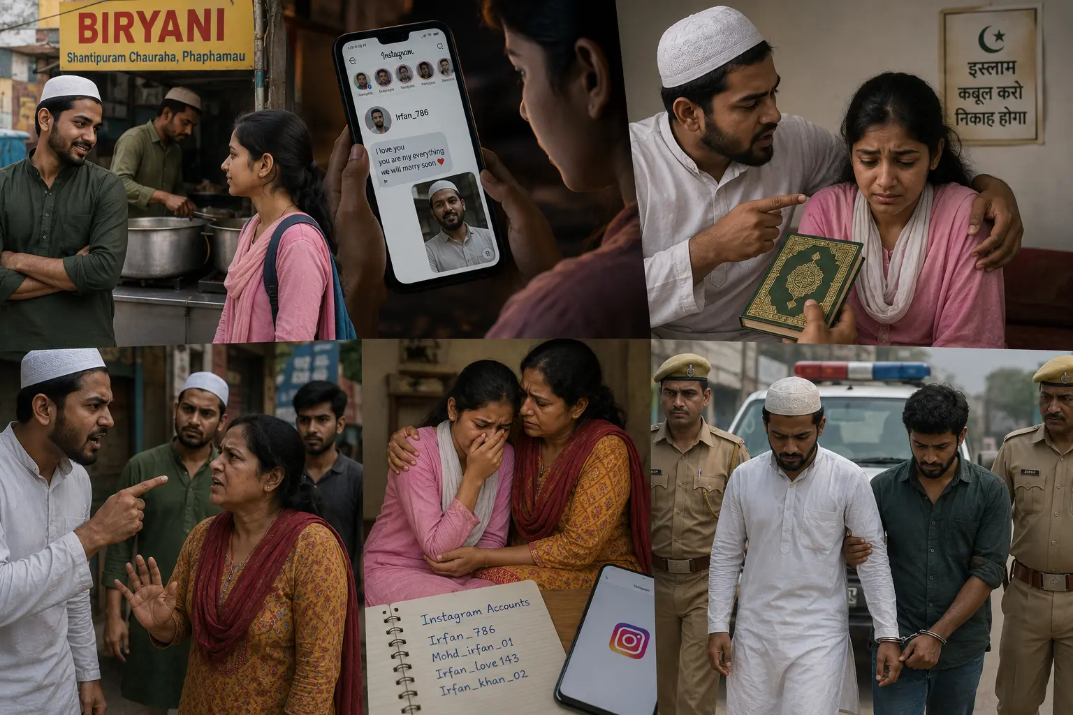 Minor Hindu girl lured with promise of marriage, pressured to convert to Islam and threatened with death