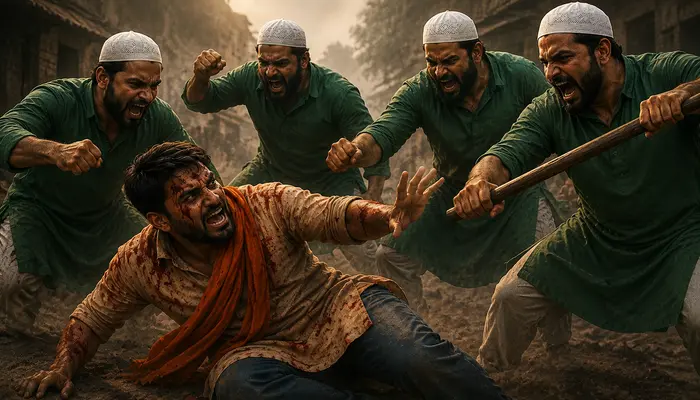 Hindu man brutally assaulted by Muslim mob over minor dispute; perpetrators invoke Uttam Nagar mob lynching case of Tarun to issue death threats