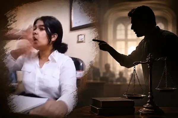 Hindu woman advocate pressured to wear burqa by Muslim intern; sexually and physically assaulted for refusing 