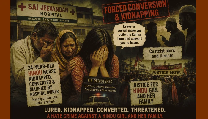 Dalit Hindu family abused with casteist slurs and threatened with conversion for opposing daughter's conversion and nikah