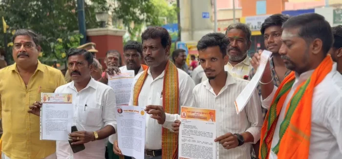 Hindu activist brutally assaulted and threatened with death by mob of 200 Muslims for opposing cow slaughter in Chennai