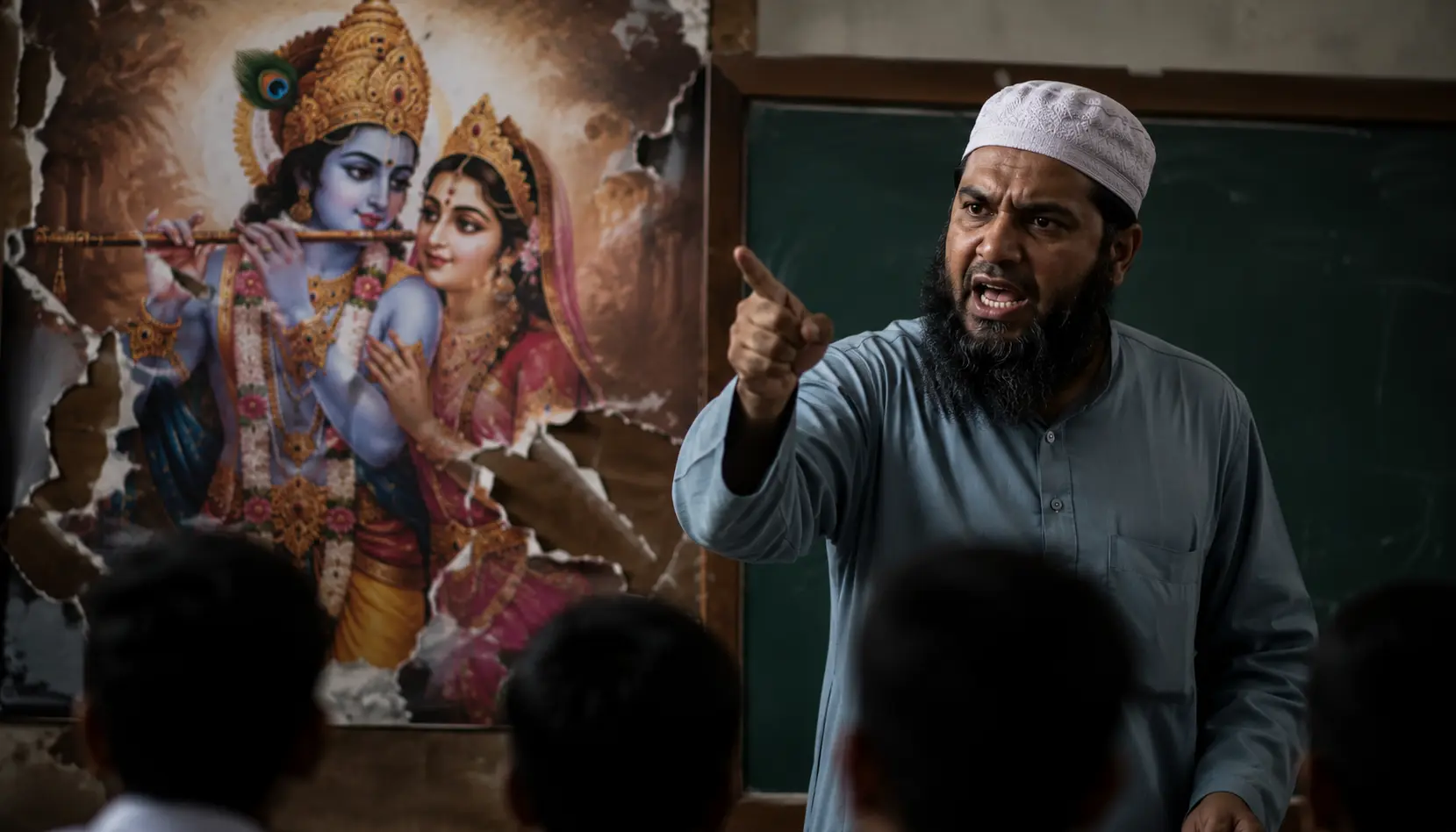Revered Hindu deity mocked and denigrated with offensive remarks by Muslim teacher in Bangladesh