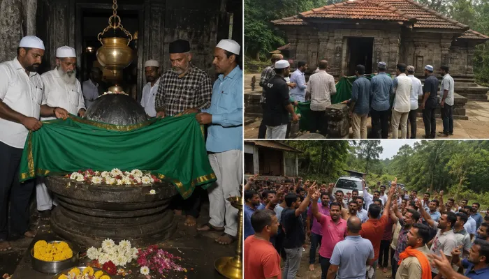 Hindu temple's sanctity desecrated after Muslims perform Islamic rituals inside its premises in Kodagu, Karnataka 