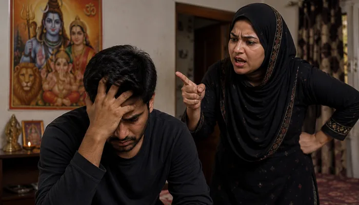 Hindu youth forcefully converted, tortured and fed cow meat by Muslim wife and her relatives commits suicide in Delhi