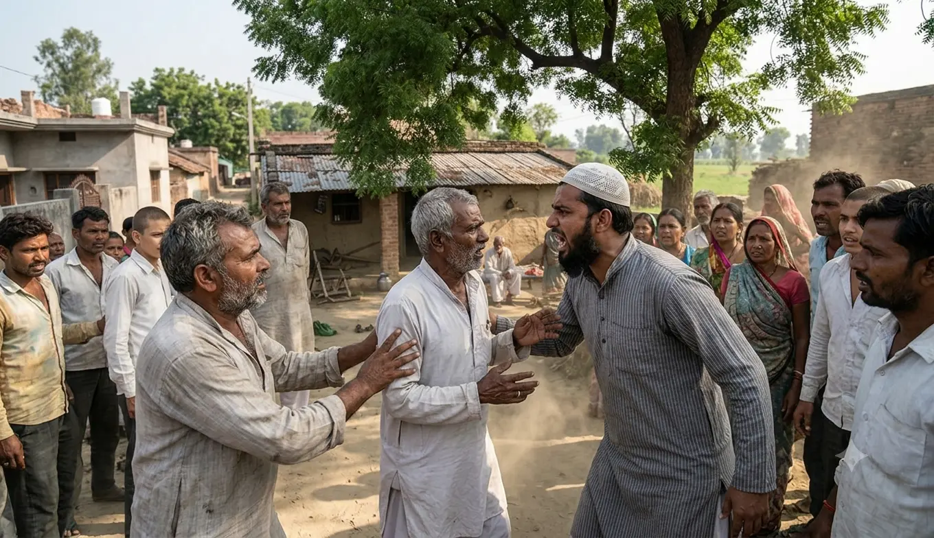Hindu family faces caste abuse and death threats over tree dispute by Muslim man in Shukul Bazaar, Amethi