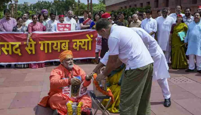 Hindu religious sentiments outraged after Indian politician's parliament skit depicts Hindu priest as thieves