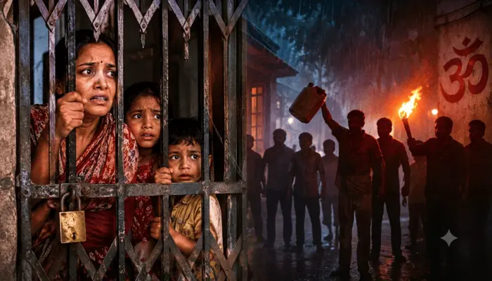 Hindu family trapped in house by Muslim attackers; threatened to burn alive in Khulna, Bangladesh